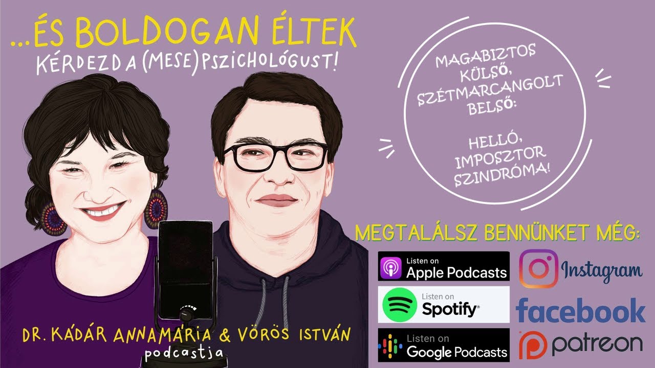 S01E15 Magabiztos külső, szétmarcangolt belső: helló imposztor szindróma!