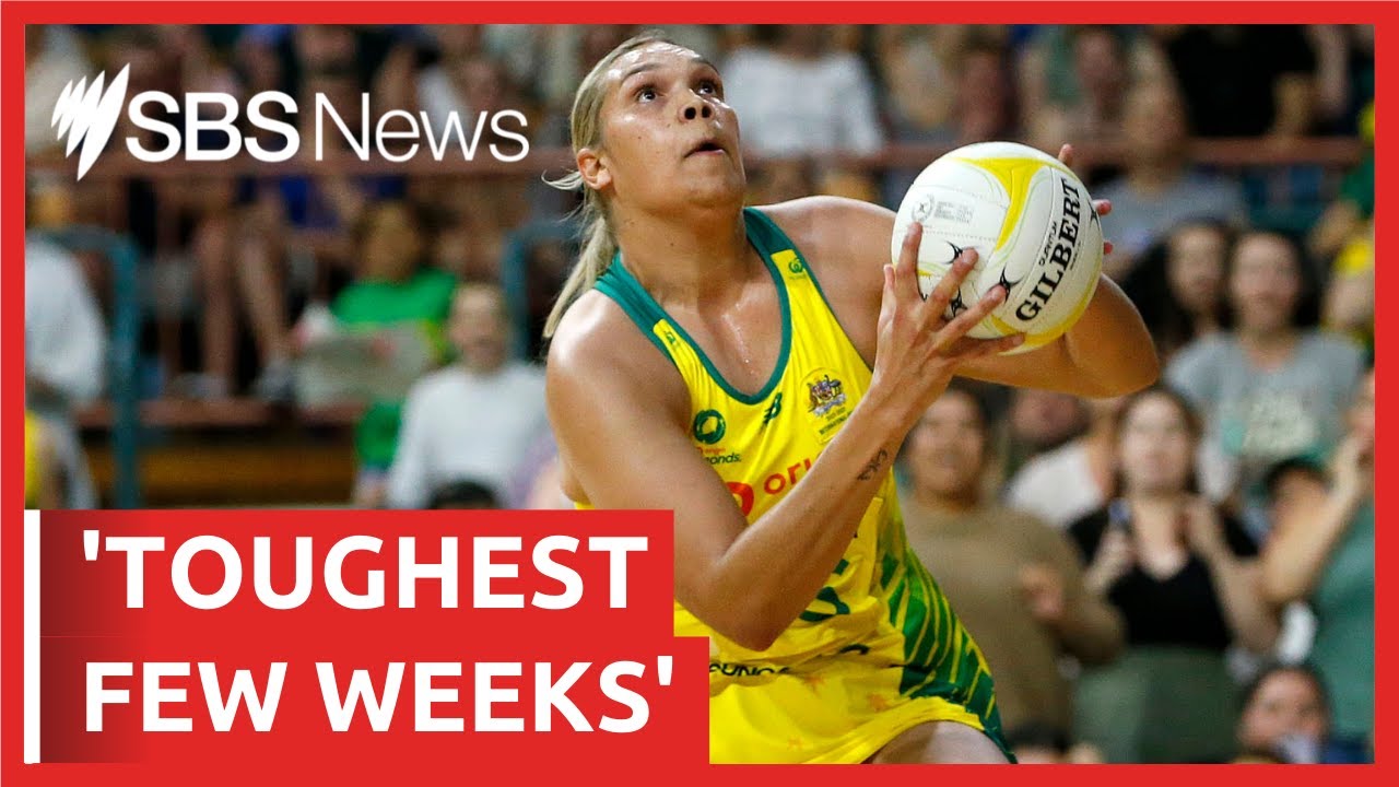 Australian netballer Donnell Wallam scores last-minute goal on debut | SBS News