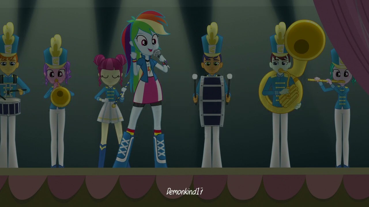 MLP EG - CHS Rally Song // Lyrics
