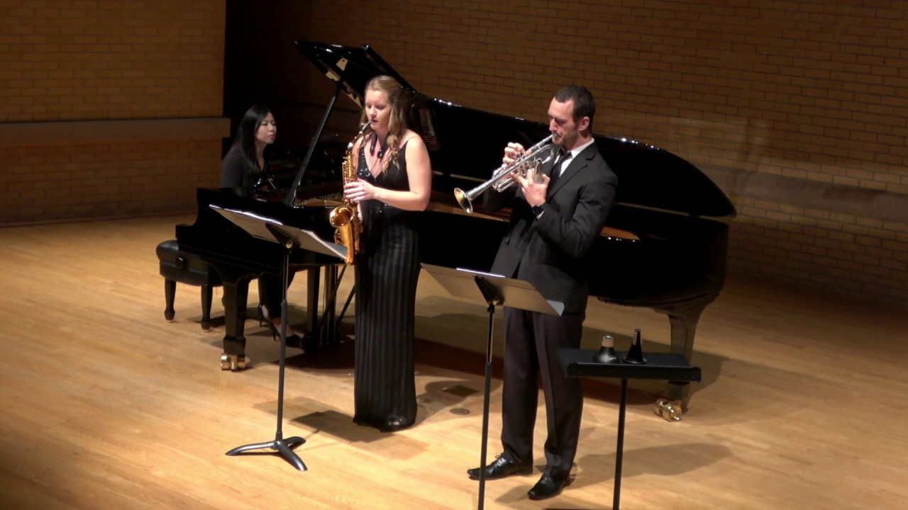Rivier, Concerto for Alto Saxophone and C Trumpet (I. Allegro)