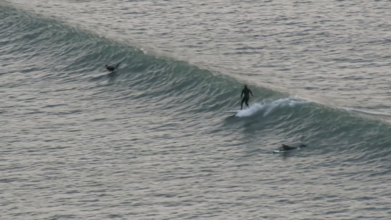 Surfers at Saunton Sands