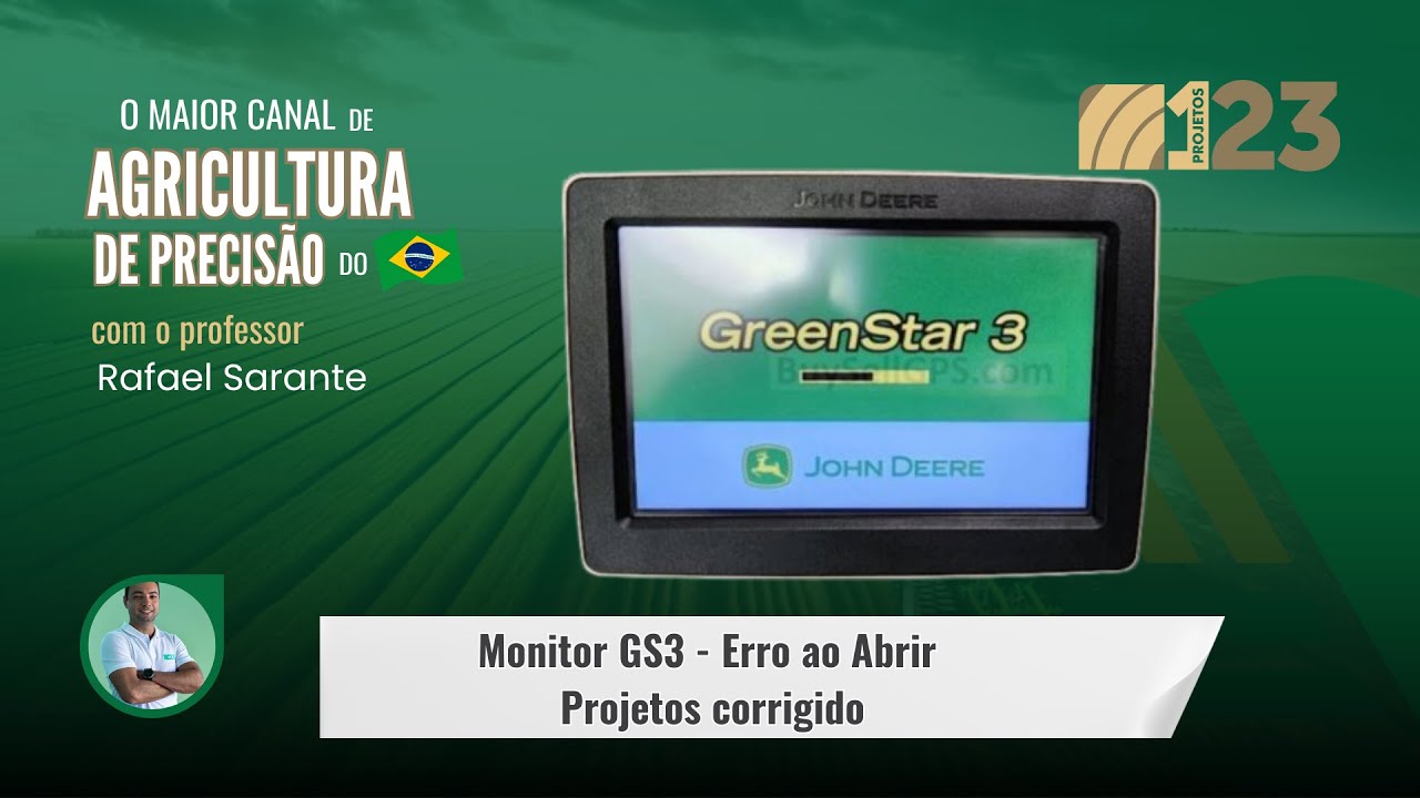 Monitor GS3 - Erro ao abrir Projeto resolvido!