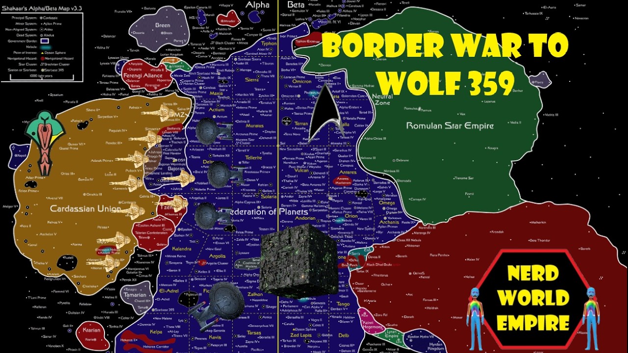 Как Кардассианская пограничная война и Wolf 359 изменили Федерацию