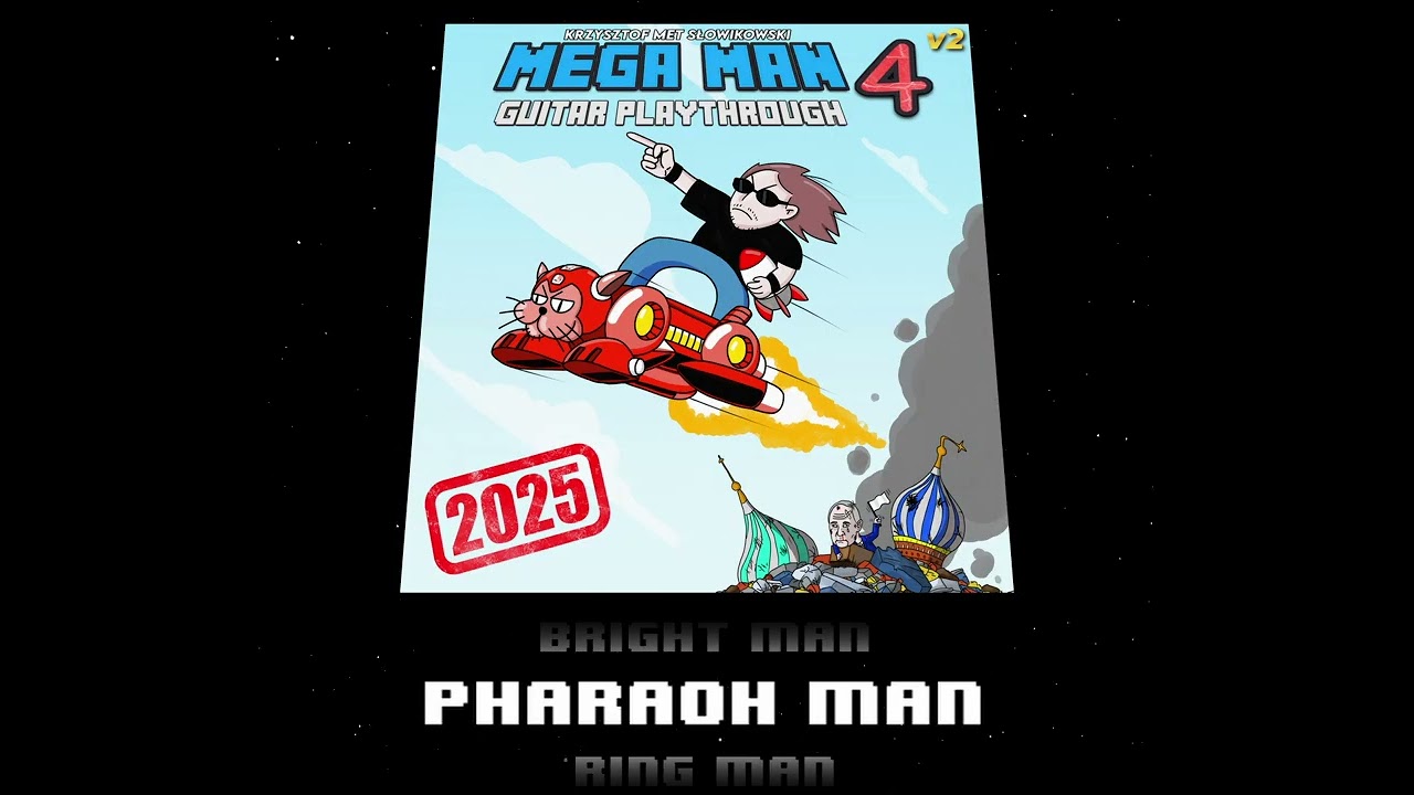 Mega Man 4 Guitar Playthrough (v2, 2025) - Full Album (Audio Only | No AI)