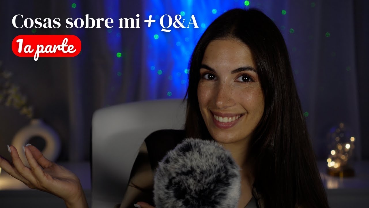 ASMR Cosas Sobre Mi + Preguntas y Respuestas (parte 1) Susurros para DORMIR 😴 | Lena ASMR