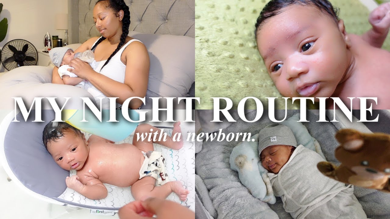 MY REALISTIC NIGHT ROUTINE WITH A NEWBORN