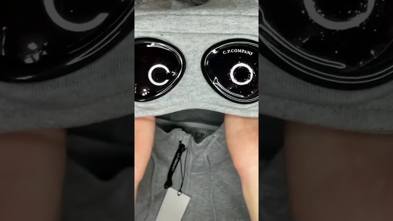 Линзы CP Company #cpcompany #review #unboxing #одежда #обзор #распаковка #зипхуди