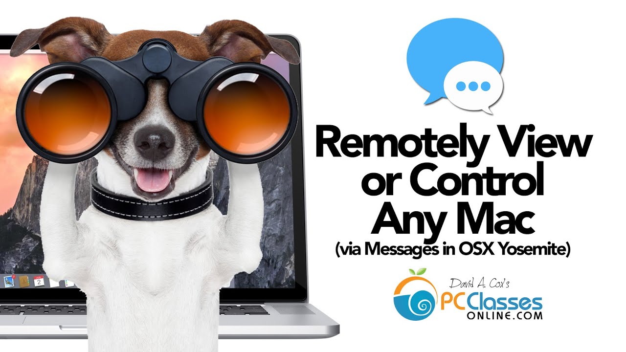 Remotely View OR Control Any Mac [OS X Yosemite Tricks]