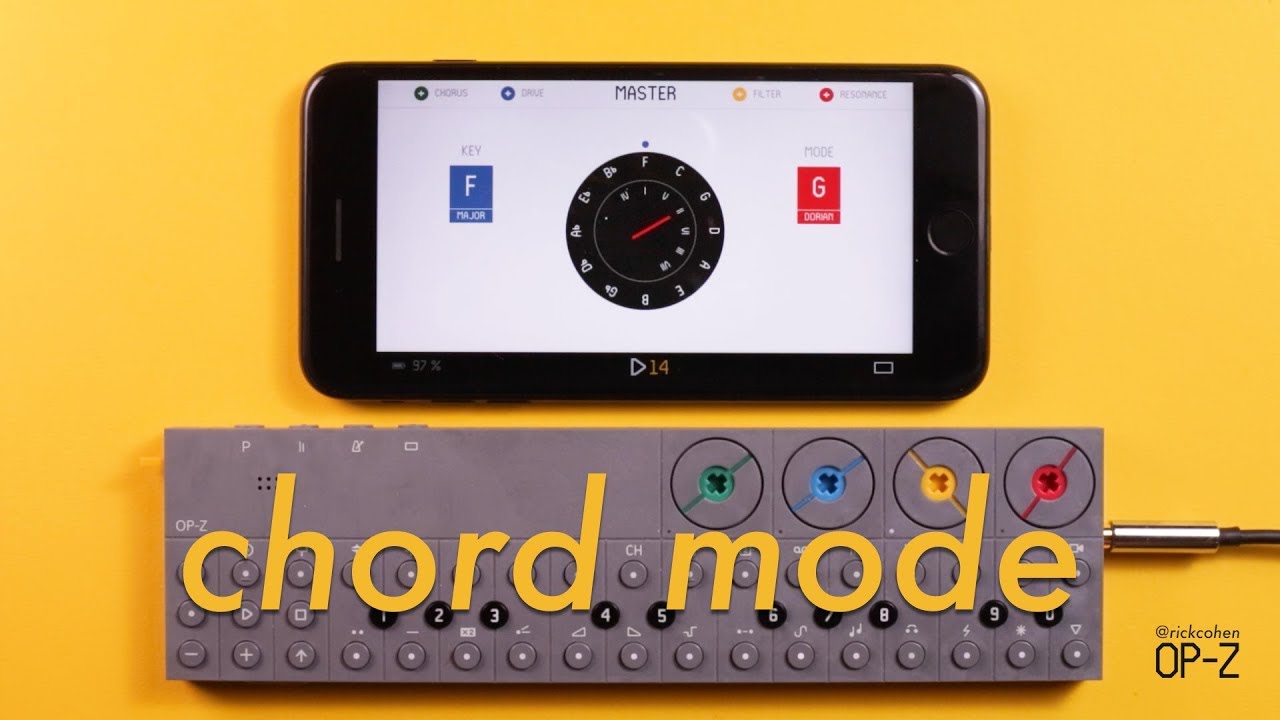 Teenage Engineering OP-Z: The Trick to Quickly Building Chord Progressions | Rick Cohen