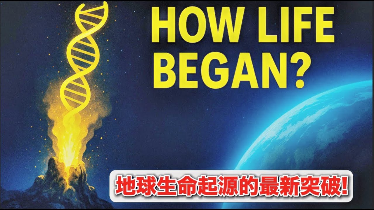 🌱《自然》重磅發表：地球生命起源的重大突破！🧬 《Nature》: Scientists Reveal Major Breakthrough in How Life Began on Earth！