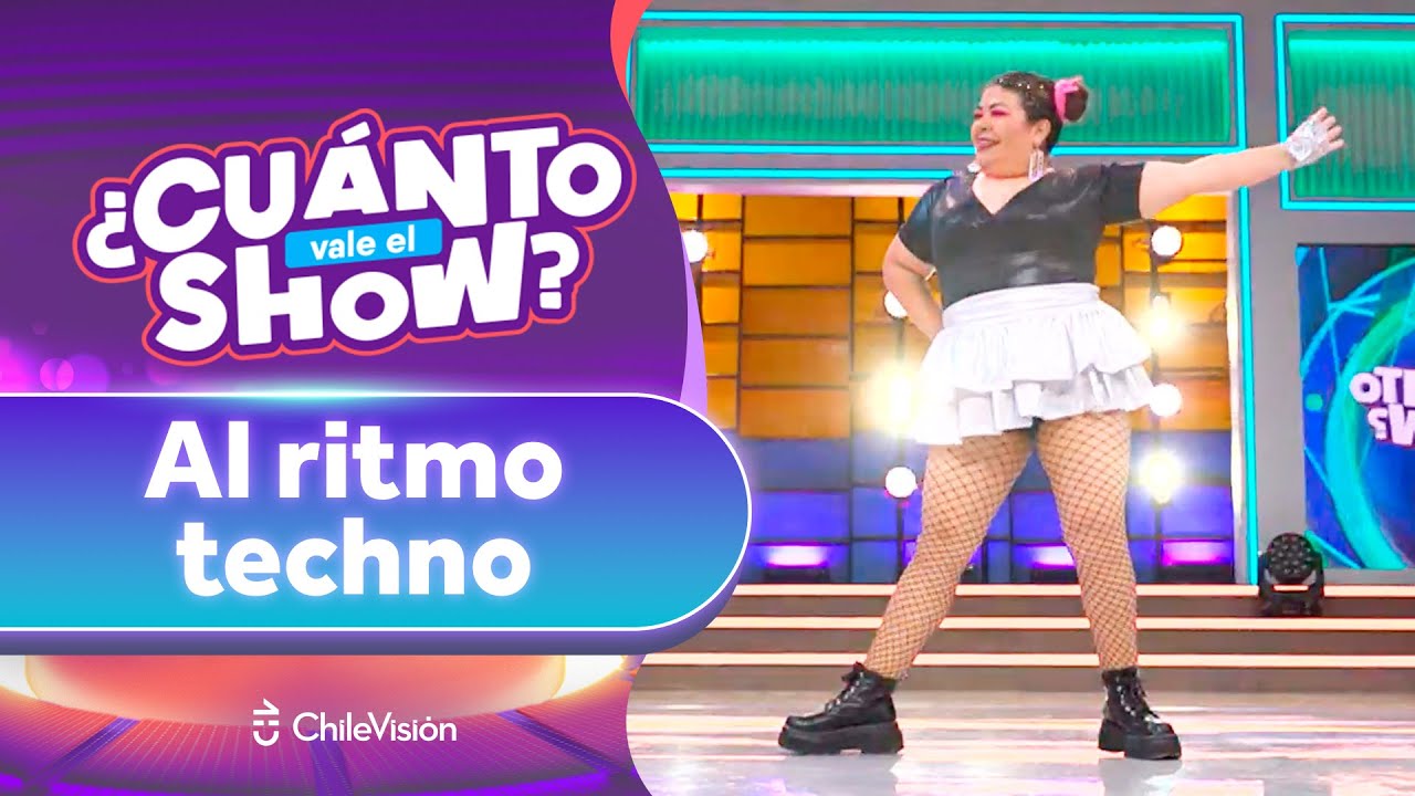 ¡CON MUCHA ENERGÍA! Katty Barraza se la jugó con sus pasos de techno - Cuánto Vale El Show
