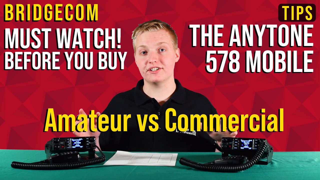 AnyTone 578 Mobile Model Comparison(2020 Buyers Guide)