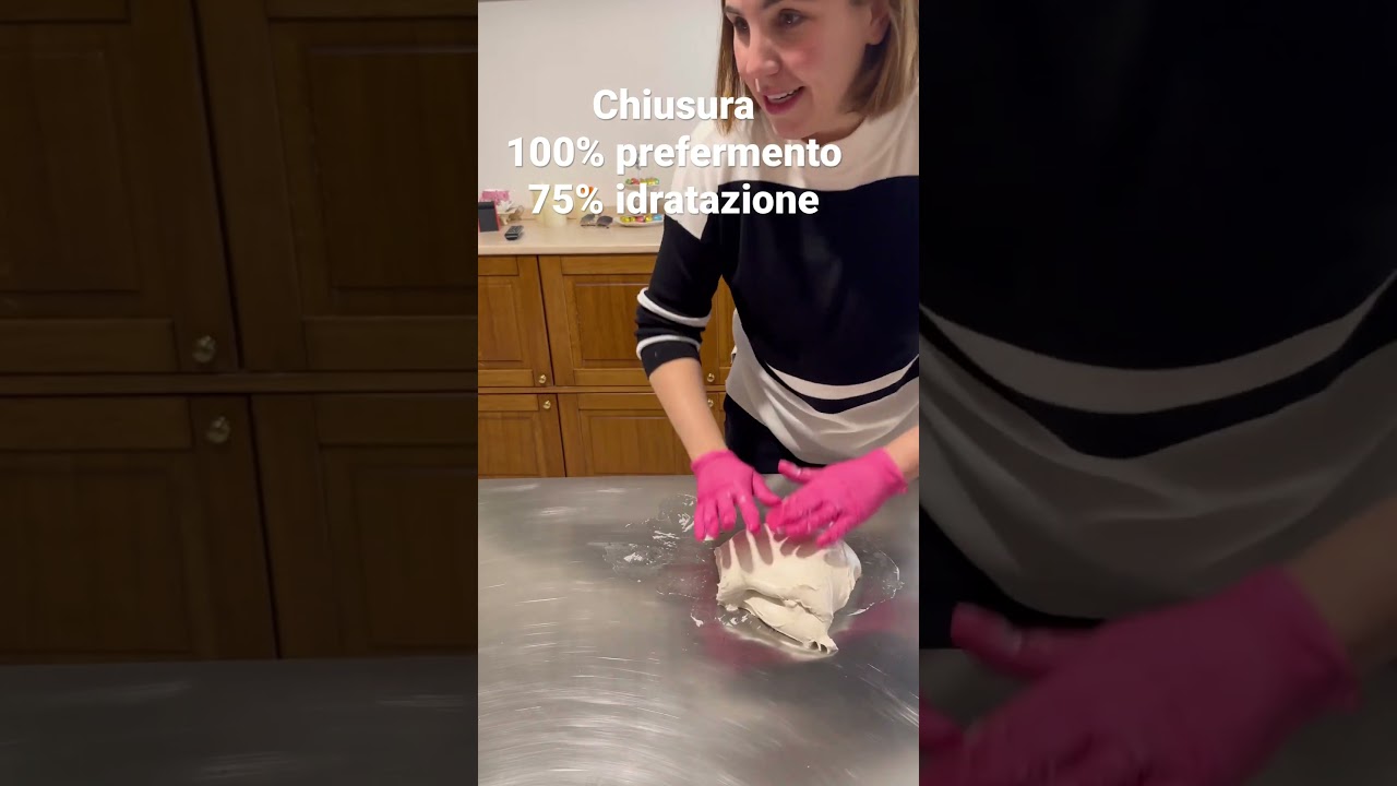 Chiusura impasto 100% prefermento, 75% idratazione con ipbake isp6 #pizza #ipbake #ipbakeisp6