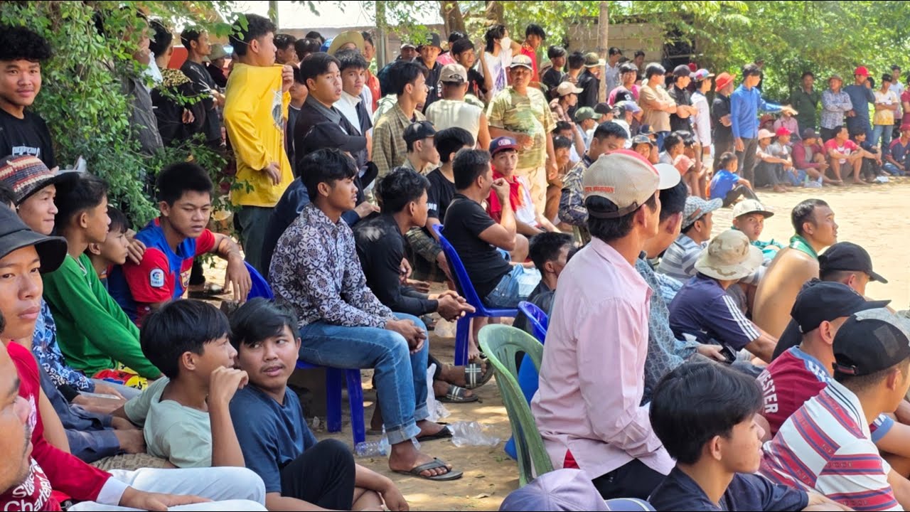 ស៊ុយខន មកសងសឹកអោយ ស្មាត់ឌូក 3/4 ស្មាត់ទាបលោតខ្ពស់ Village Volleyball Match