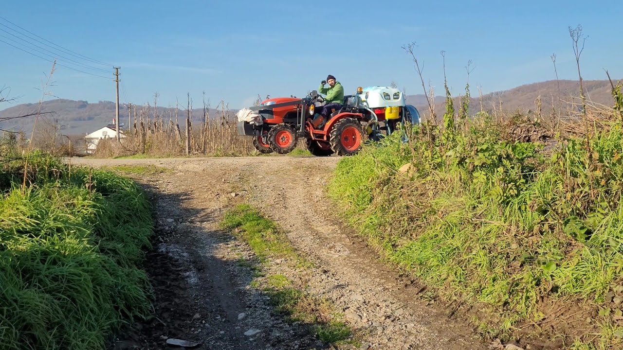 TEKERLEKLER YERDEN KESİLDİ ! - KUBOTA B2-261 İLE BORDOBULAMACI UYGULAMASI 