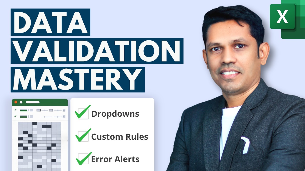 99% of Excel users are not using all the features of Data Validation option in Excel