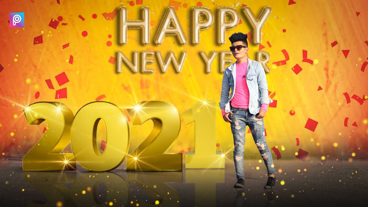 Happy New Year 2021 Photo Editing | Happy New year photo editing 2021 | New year editing