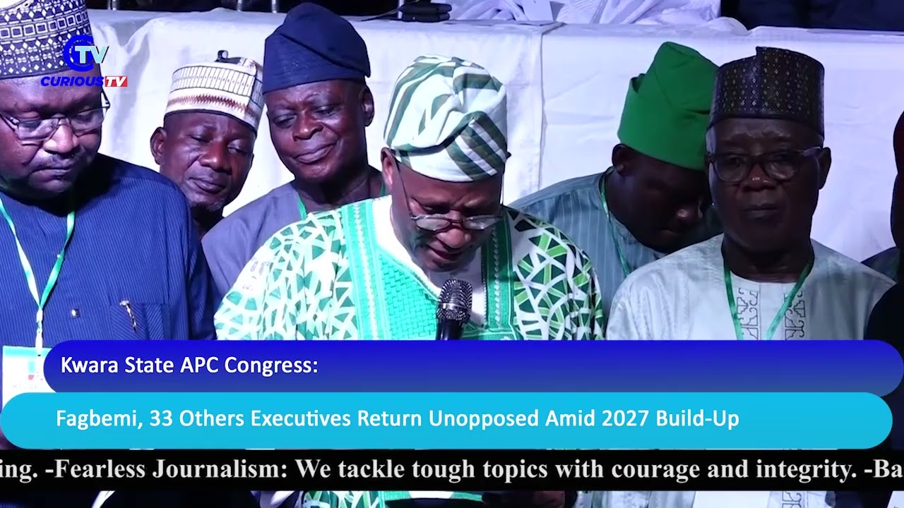 Kwara APC Reaffirms Fagbemi, 33 Executives Return Unopposed Amid 2027 Build #apc #viral #trending