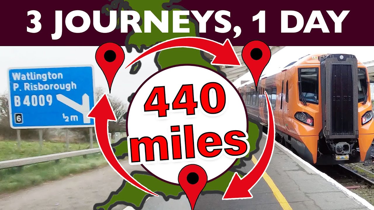 Can I Complete a 3 Part Rail and Road Trip Across the UK in 1 Day?