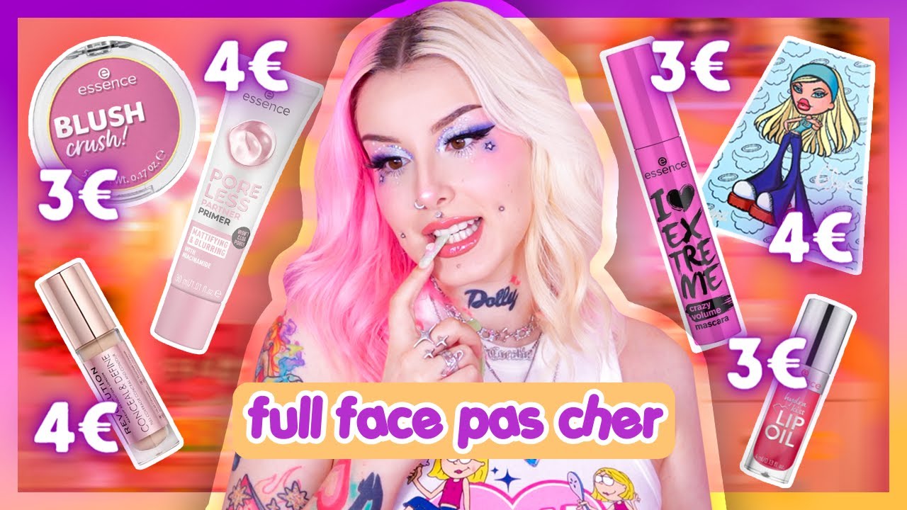 le full face spécial petit budget à moins de 60€ (oui oui) | 100% ESSENCE & MAKEUP REVOLUTION