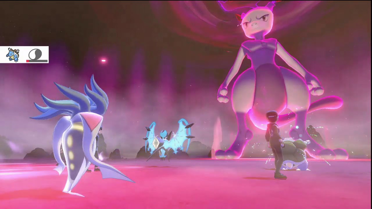 Pokemon Sword/Shield - Defeating the Sp.Atk Mewtwo