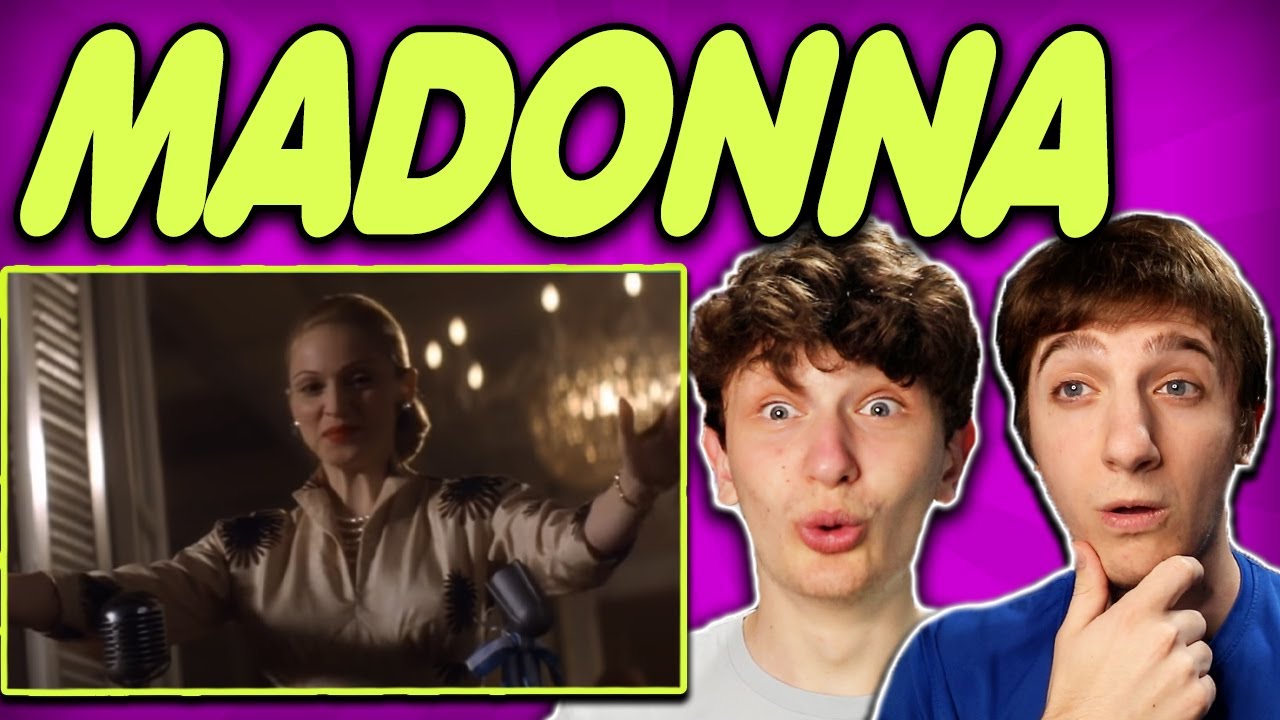 Madonna 'Don't Cry For Me Argentina' Official Video REACTION!!