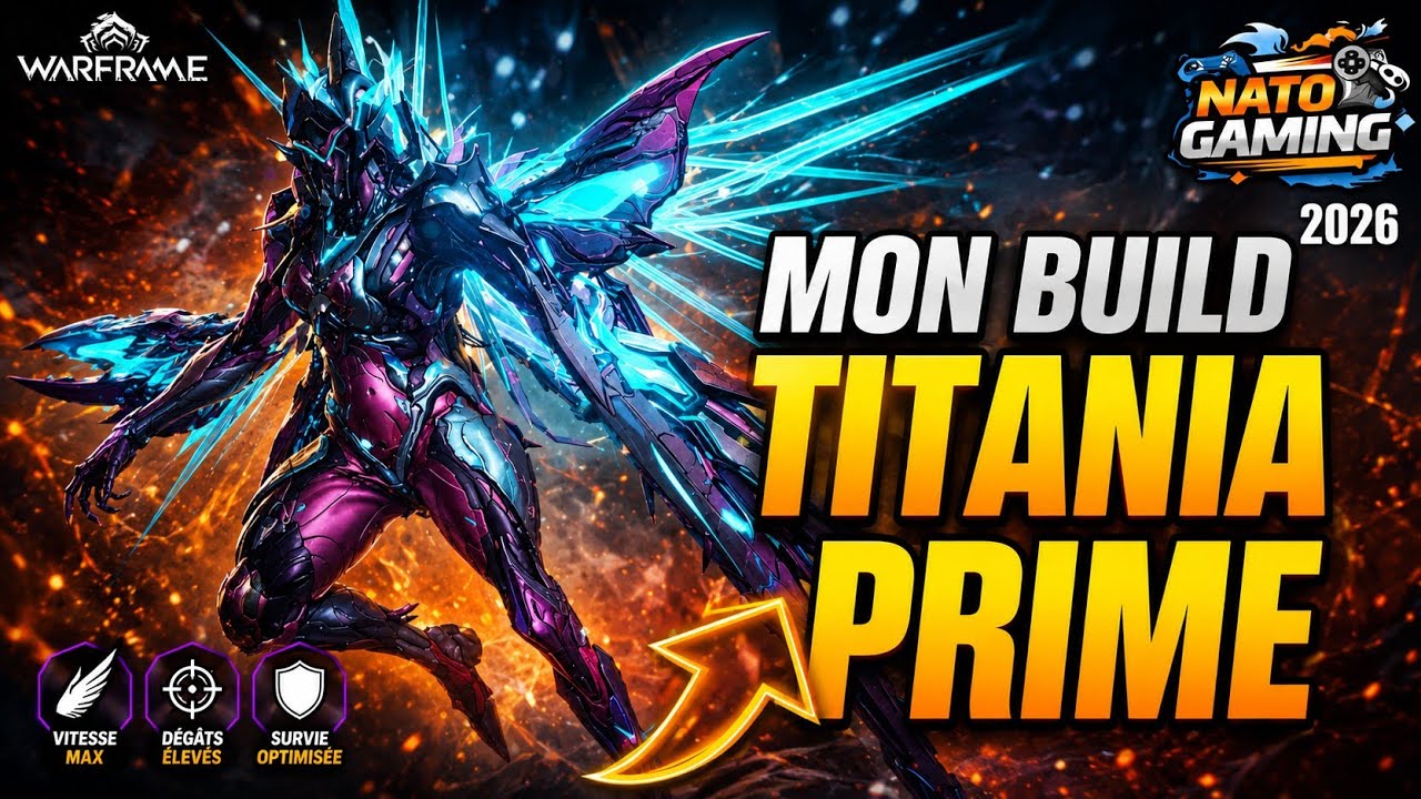 Titania Prime GOD TIER ⚡ Build End Game Ultra Rapide | Warframe 2026