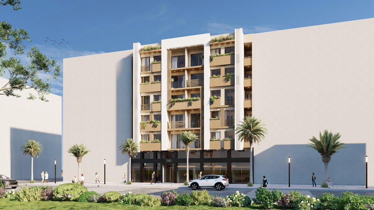 R&eacute;sidence Po&egrave;mes de Victor Hugo Marrakech #projetimmobilier #r&eacute;sidence #appartements #immobilierneuf