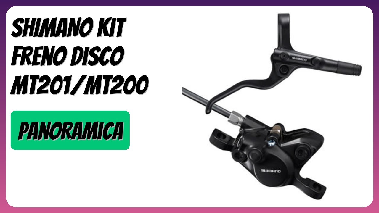 RECENSIONE (2026) : SHIMANO Kit Freno Disco MT201/MT200. DETTAGLI
