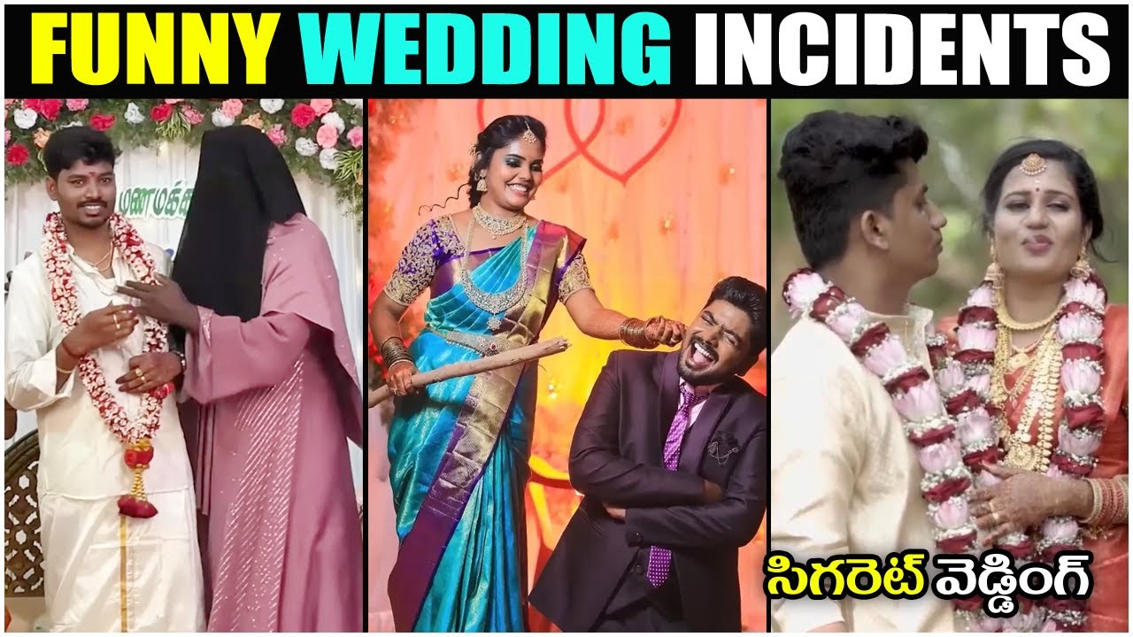 Funny wedding moments telugu | Pre wedding shoot troll | Telugu Trolls | Brahmi On Fire