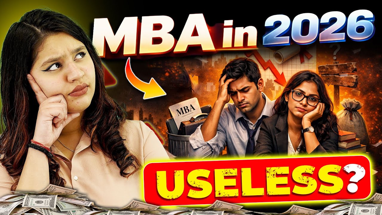 Is MBA USELESS in 2026🤯MBA Reality Check⚠️Watch This Before You Apply! #MBA #MBACourse #MBAJobs