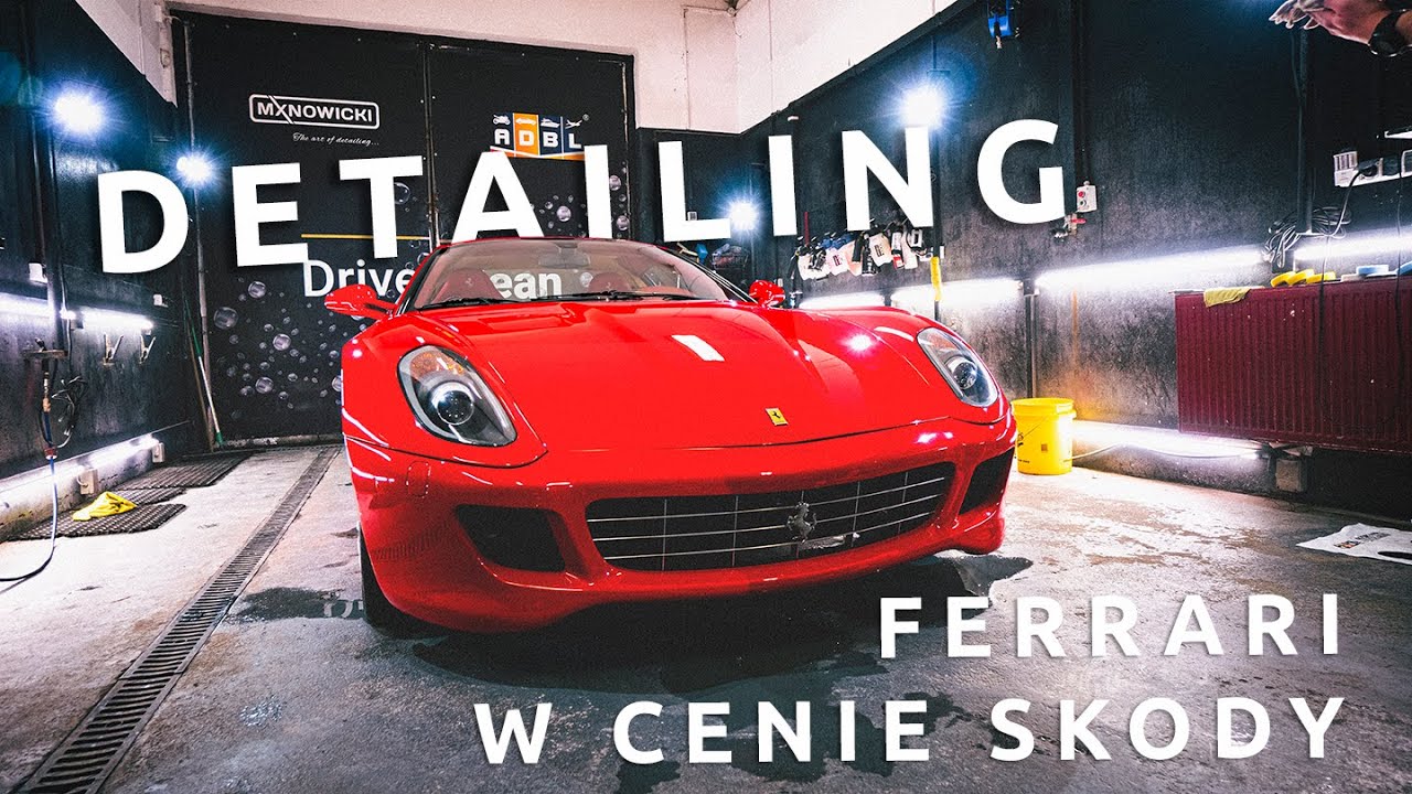 Robimy detailing Ferrari w cenie Skody Patryka Mikiciuka