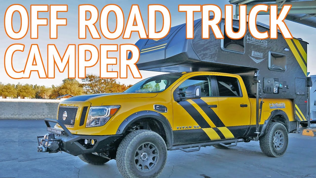 Ultimate 4x4 Off Road Truck Camper | Lance Camper Concept Vehicle