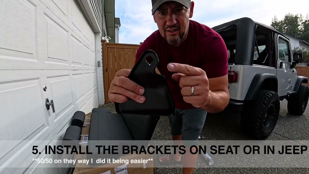 How to Install Bestop TrailMax II Fold & Tumble Rear Bench Seat in a Wrangler TJ-Step-by-Step Guide