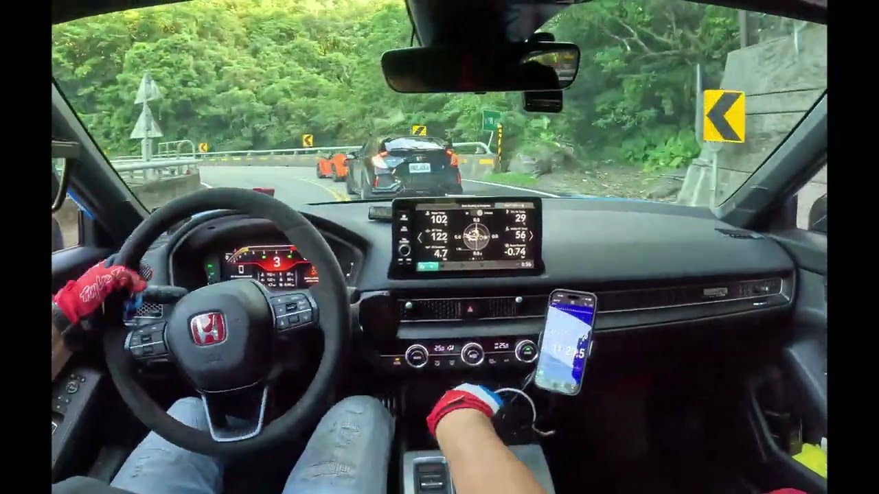 Honda CTR FK8 SS3最速 & FL5 增壓藍 下坡
