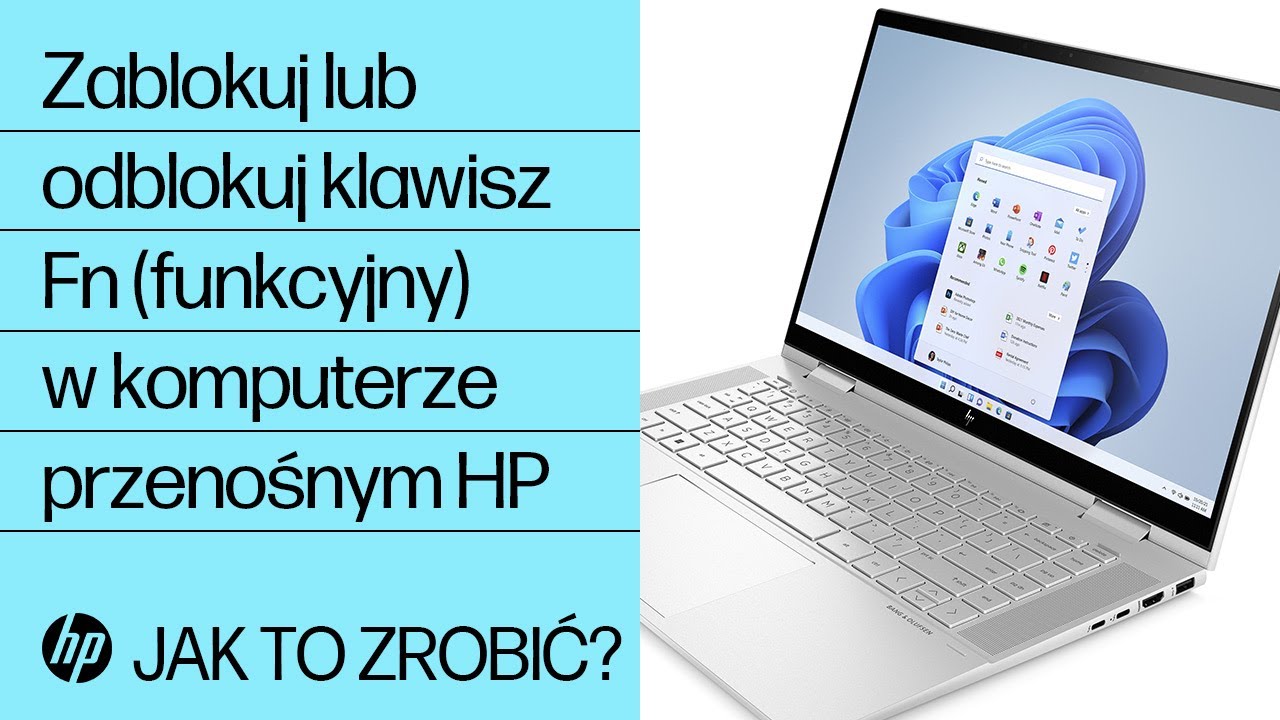 Jak zablokować lub odblokować klawisz Fn (funkcyjny) w notebooku HP| HP Support