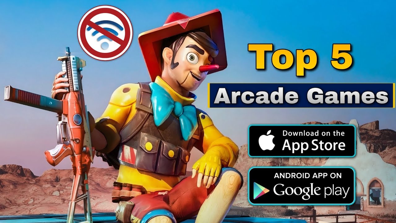 Top 5 Offline Arcade Games for Android and iOS in 2024!