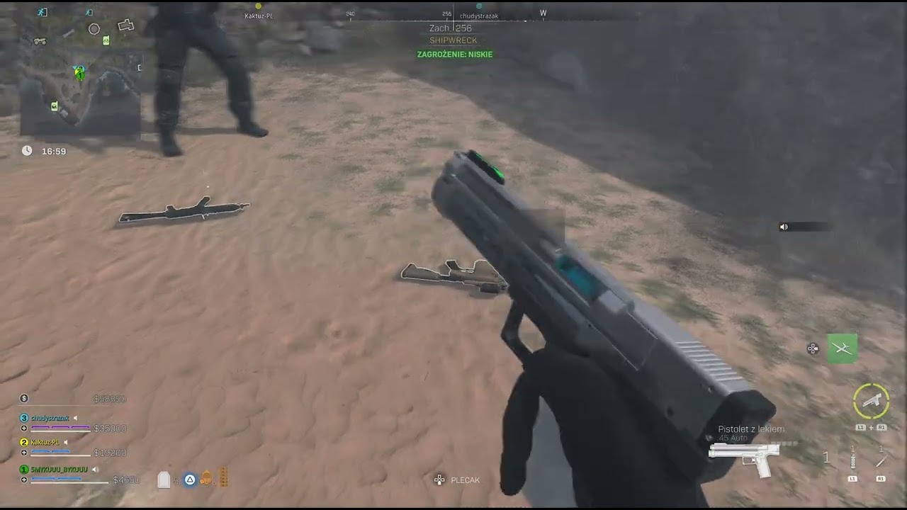 DMZ :Jak zamienić rgl na broń botową xd