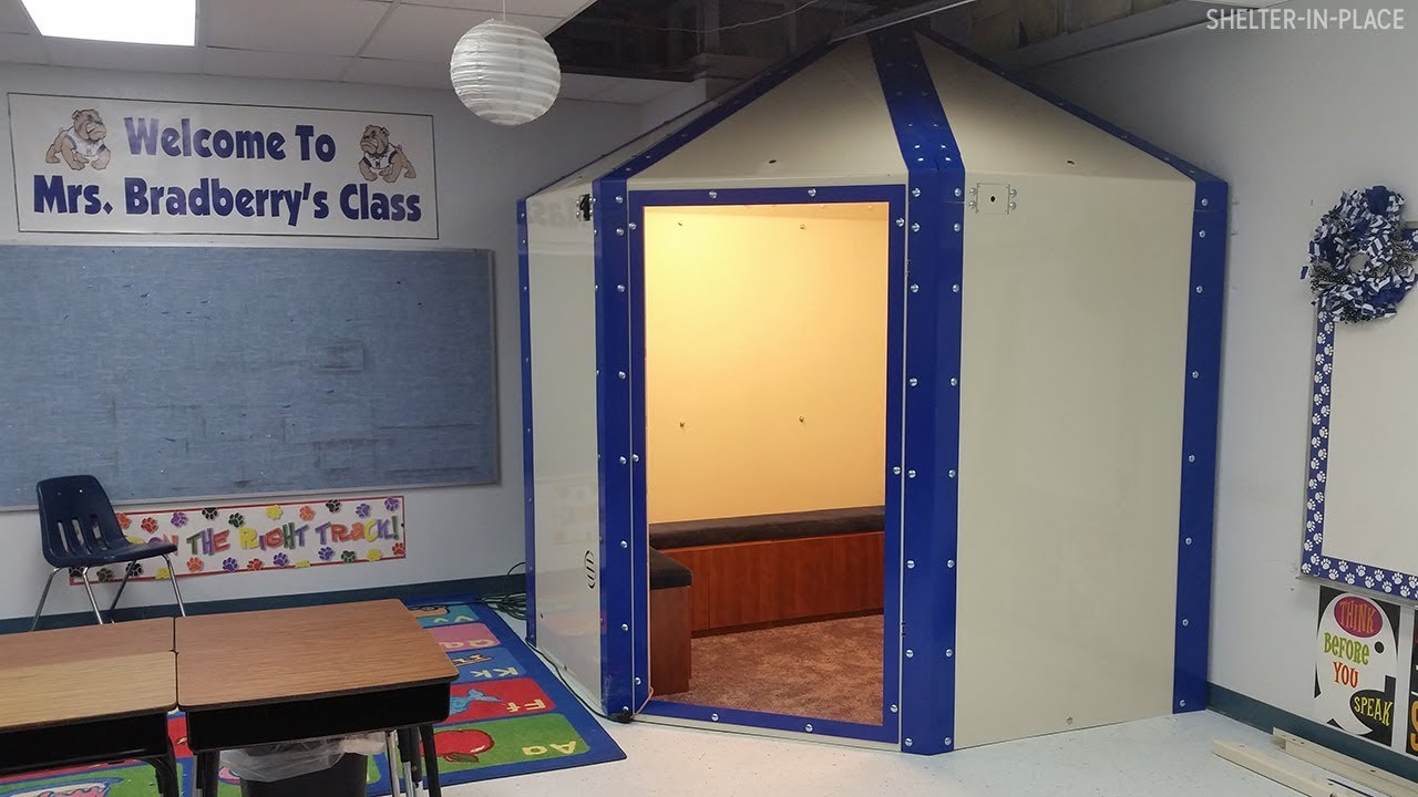 Is this bulletproof school shelter the new normal?