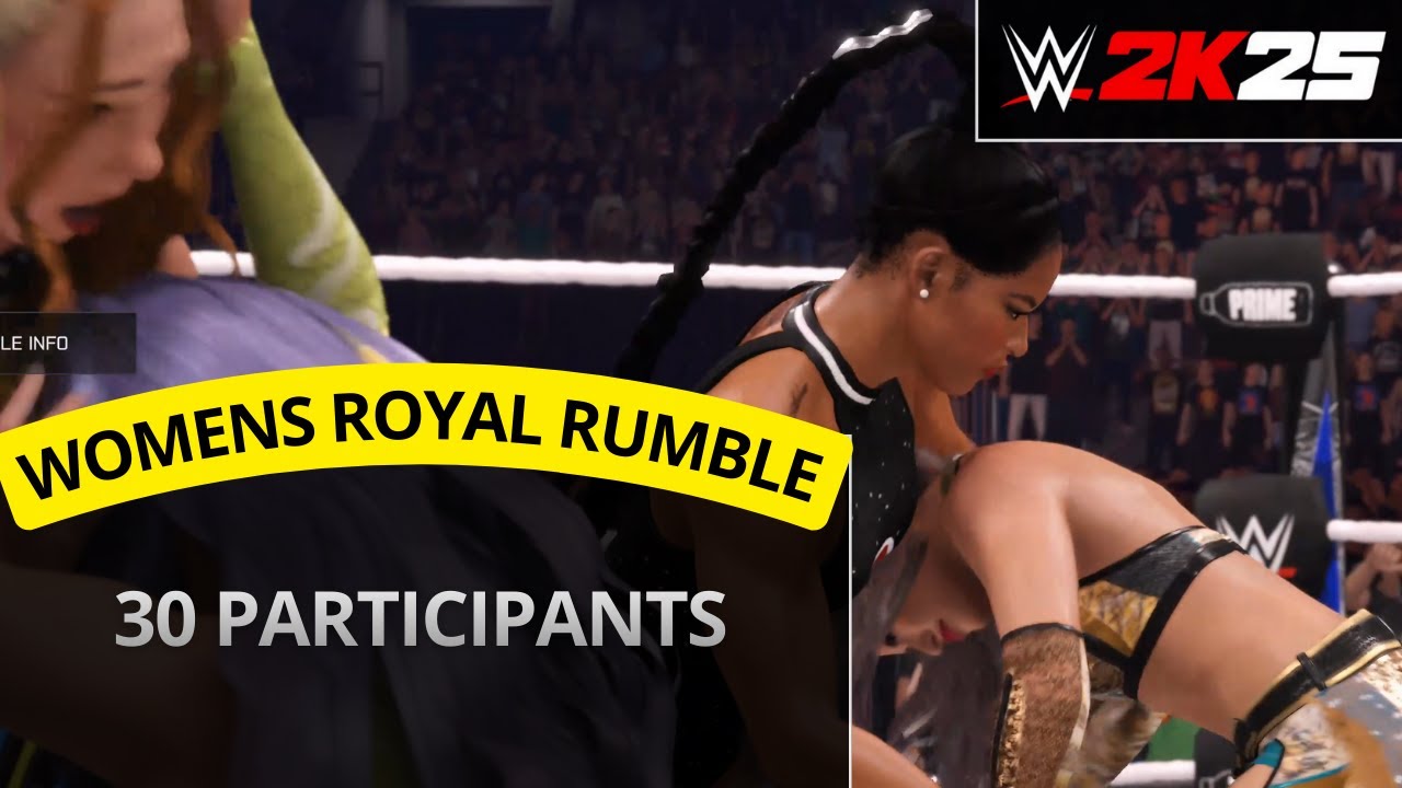 WWE 2K25 – 30-Man Royal Rumble Match (#8)
