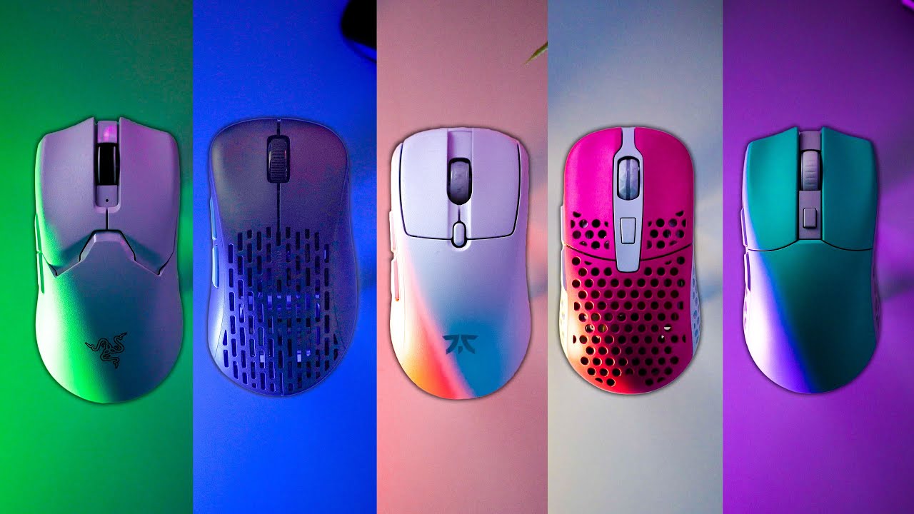 2022 Top 5 Wireless Gaming Mice! (Razer, Pulsar, Xtrfy)
