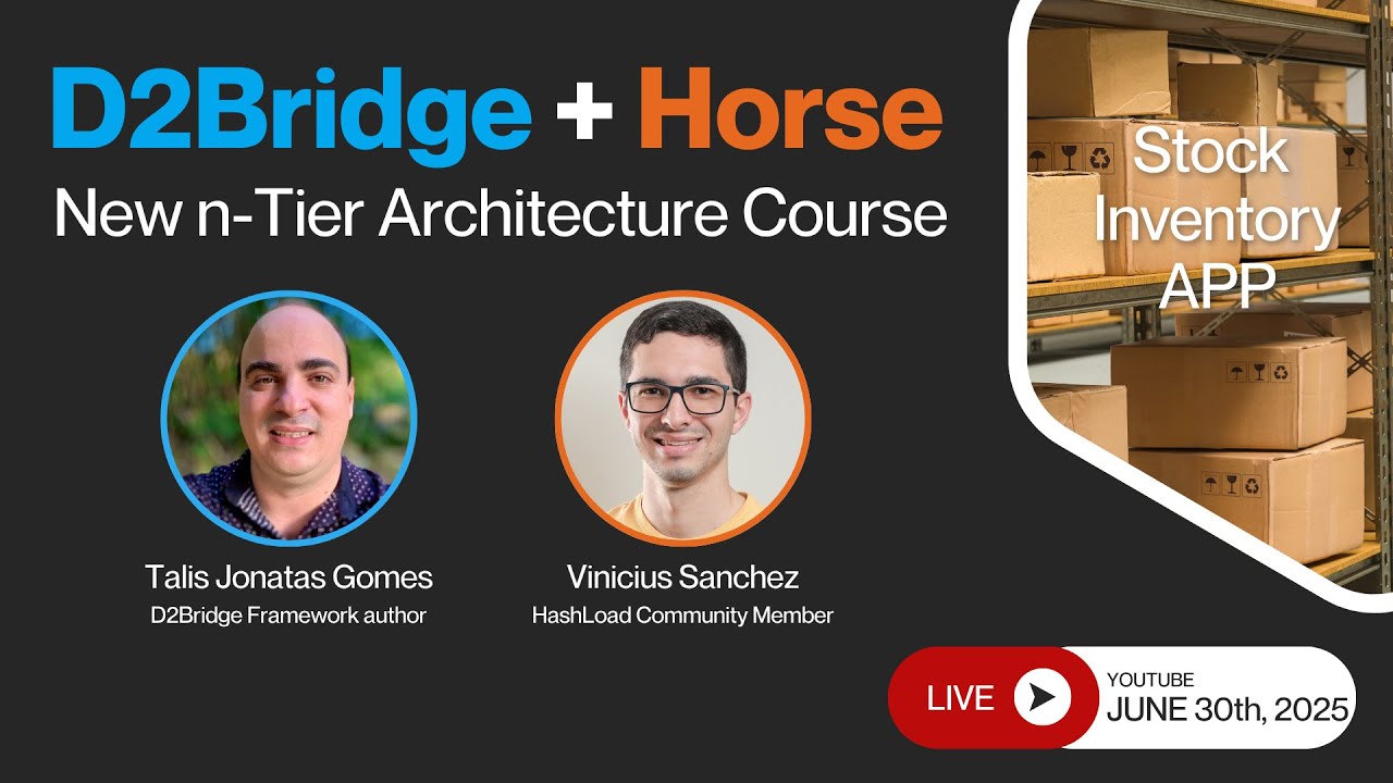Live Launch of Course: D2Bridge + Horse and the n-Tier Model