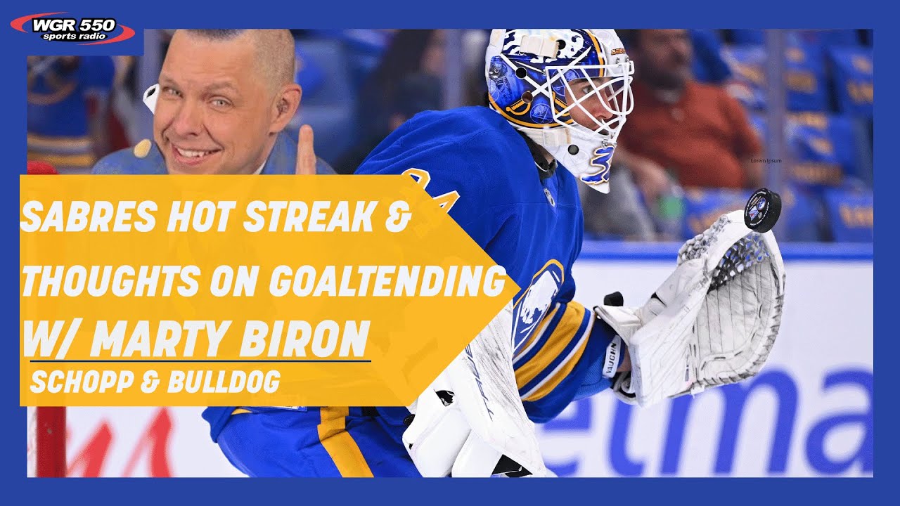 When Did Marty Fully Buy Into The Sabres + His Thoughts On Goaltending| Schopp and Bulldog