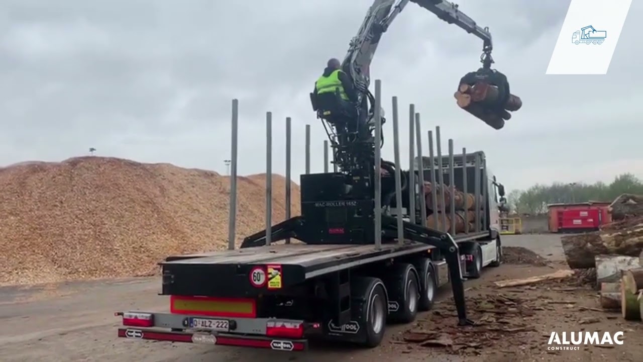 ALUMAC construct lance le MAC-ROLLER 165Z avec des avantages uniques pour le secteur forestier