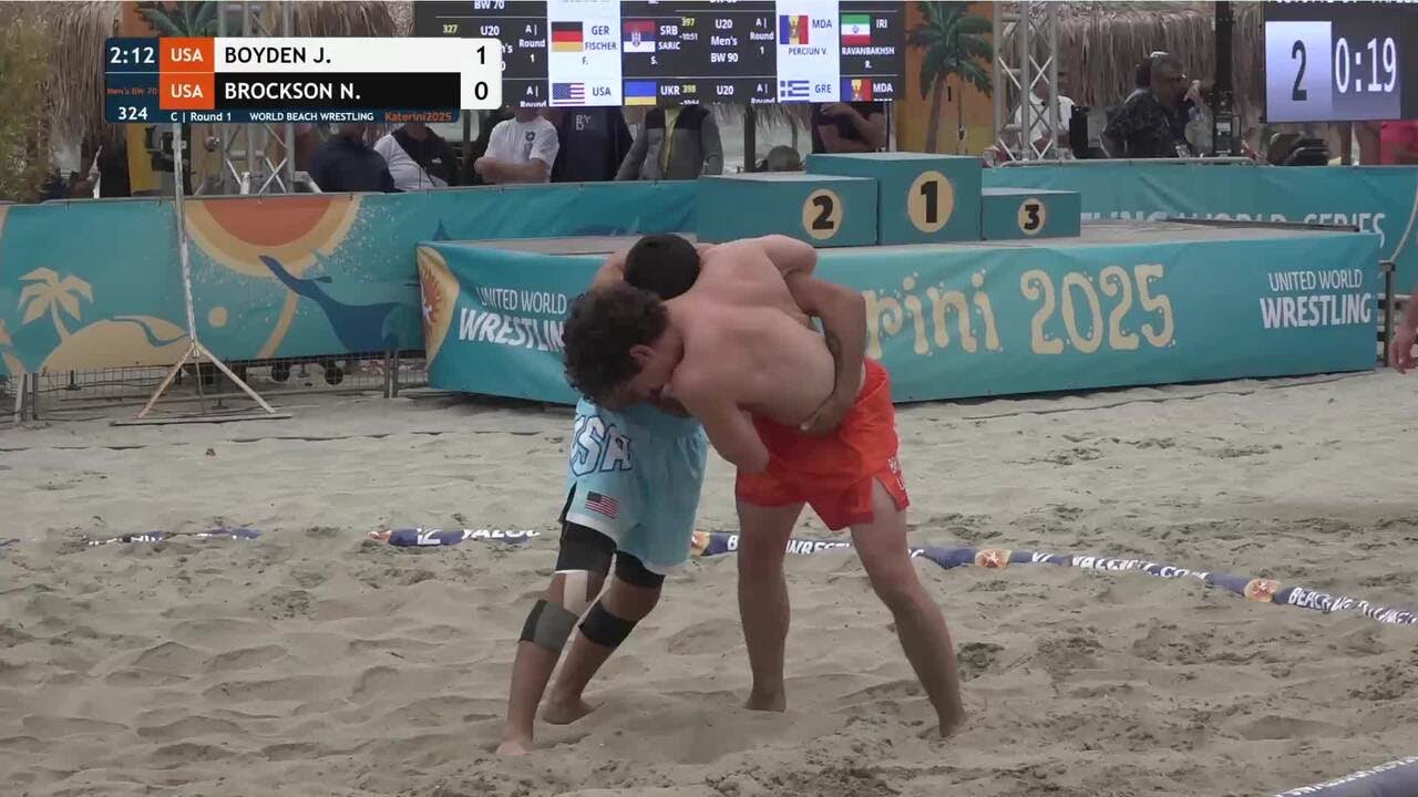 Josiah Benjamin BOYDEN (USA) vs. Nicolas Mariano BROCKSON (USA) &bull; C | Round 1 &bull; Men's BW 70Kg