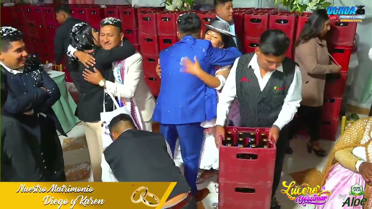 lucerito yosimar  matrimonio de  diego y Karen