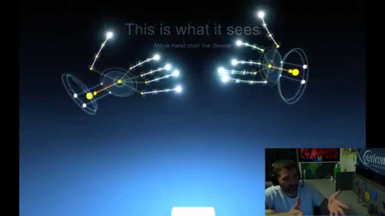 Leap Motion controller V1 comparions to V2 firmware beta with skeletal tracking