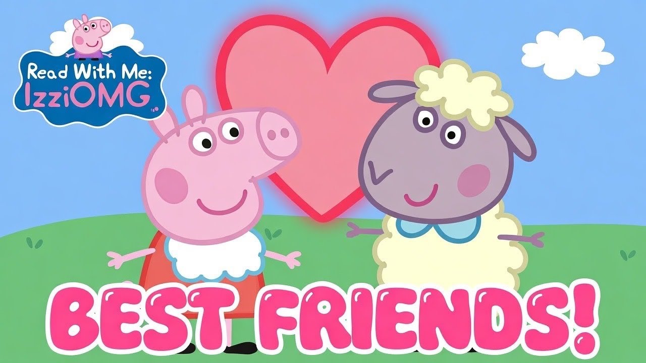 Peppa Pig Book - Best Friends BFF | Read Aloud Animated Storybook for Kids