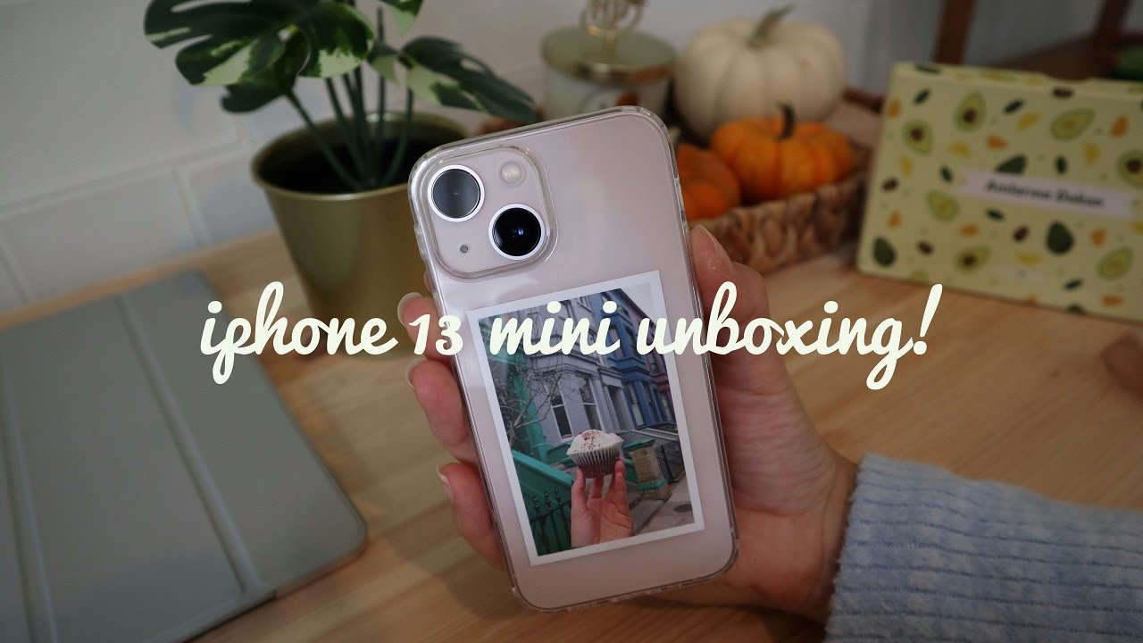 iphone 13 mini (pembe) kutu açılımı ve aksesuarlar / iphone 13 mini (pink) unboxing and camera test