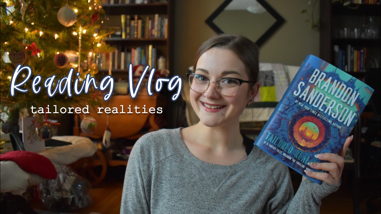 Tailored Realities by Brandon Sanderson Reading Vlog 📚 | DistilledReads [cc-eng-ca]
